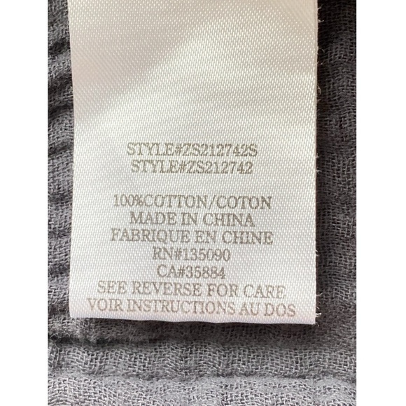 Z Supply Acres High Rise Gauze Pocket Shorts, Grey - Size XS - Picture 9 of 9